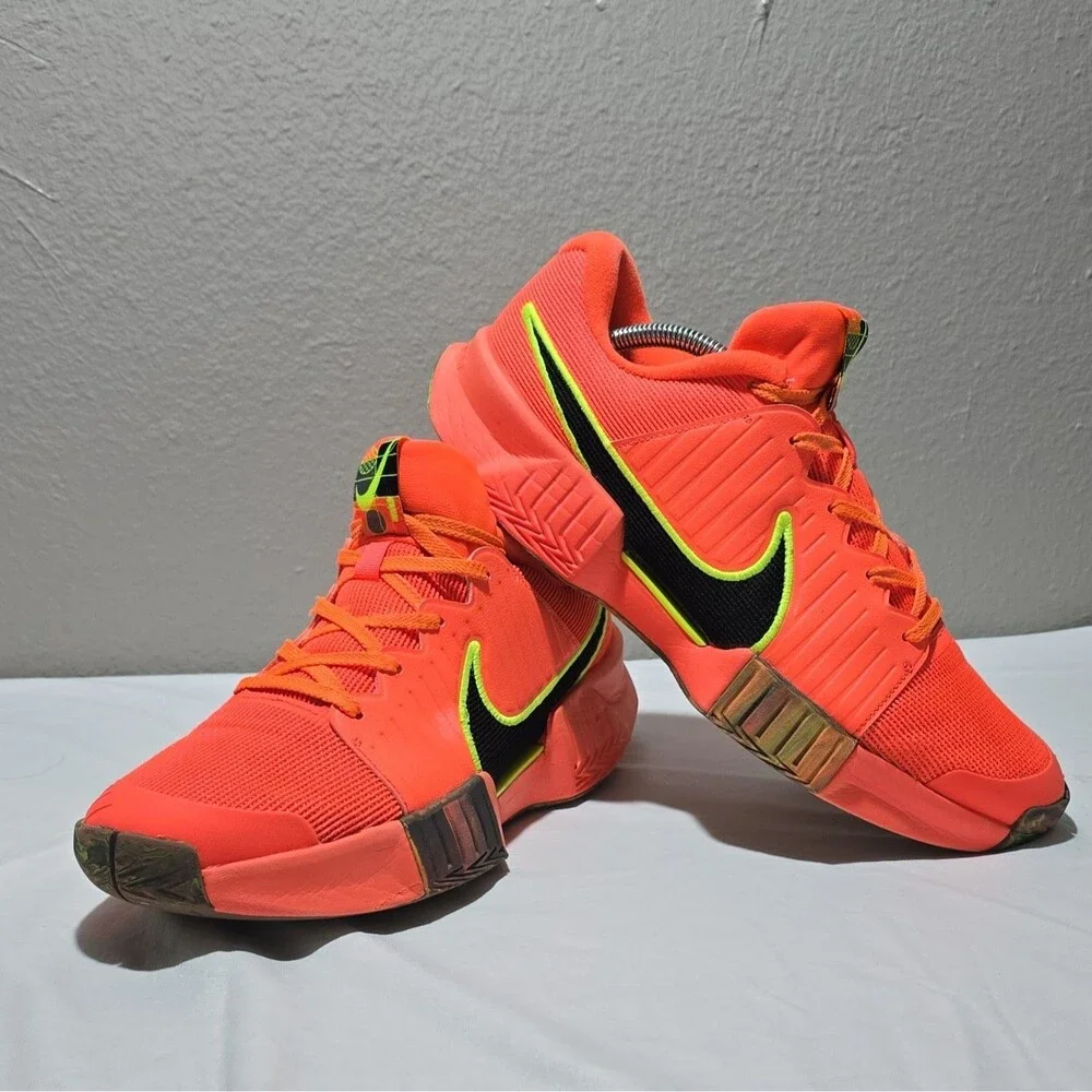 Nike Zoom Challenge Pickleball Shoes Hyper Orange Volt FQ4154-800 Men Size 11